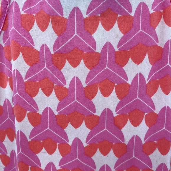 Banana Republic Milly Silk Blend Abstract Print Tank Top - Picture 11 of 16